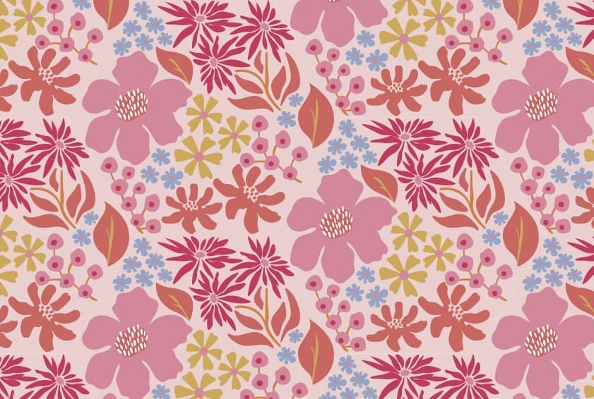 Pink Floral Lunchbag - Image 4
