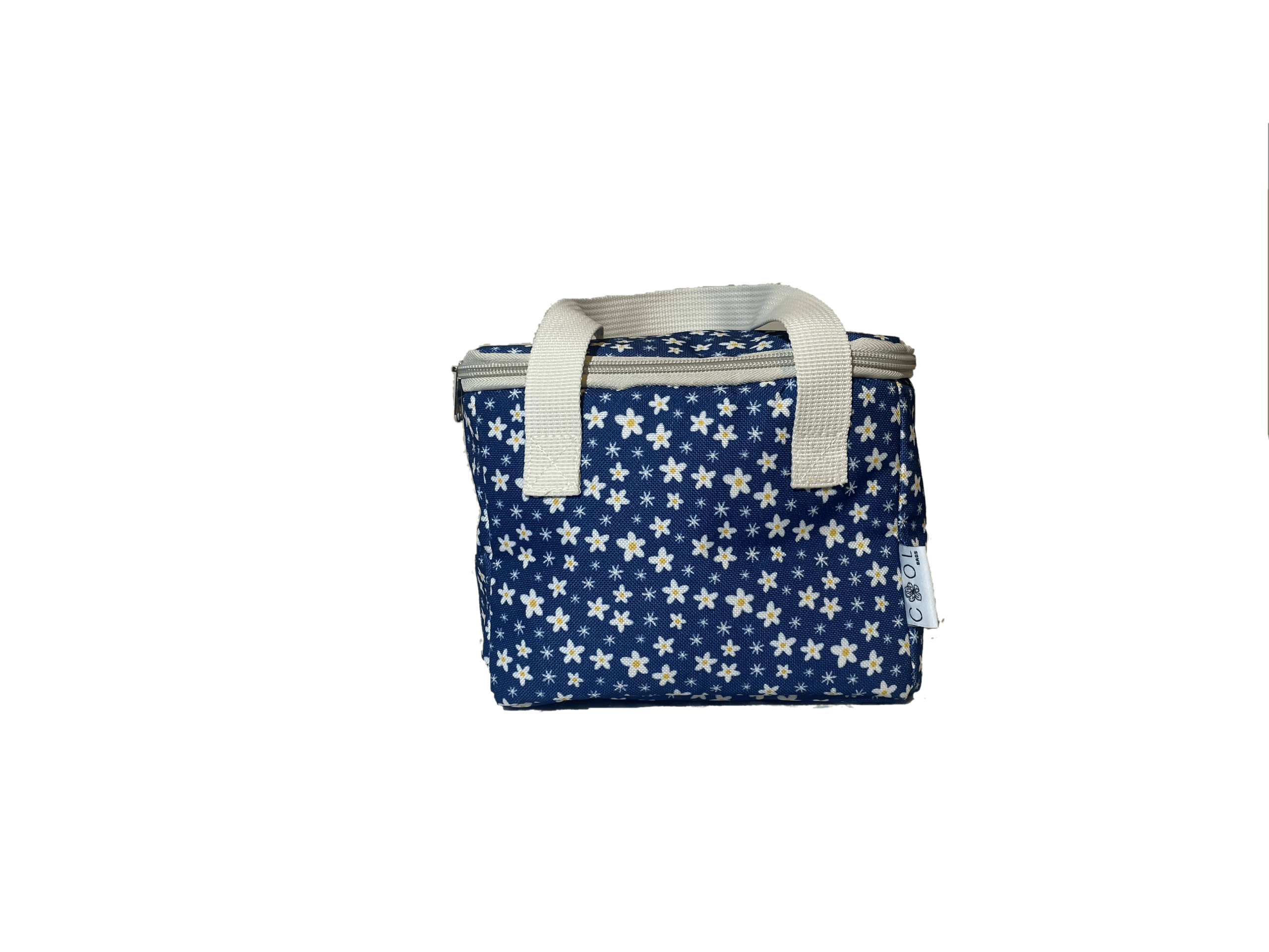 Navy Daisies Lunchbag